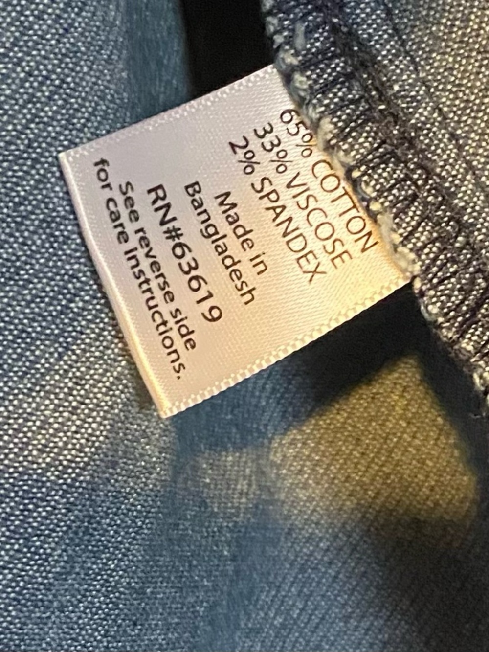 New York Laundry medium wash crop denim jacket raw hem - Picture 6 of 6